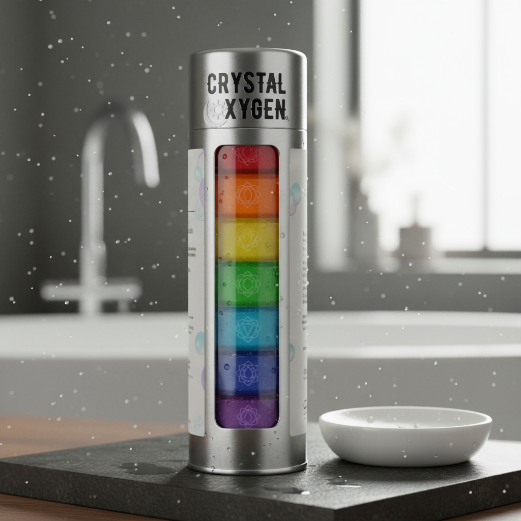 CRYSTAL OZYGEN O2 CHAKRA SERIES SOLİD SOAP