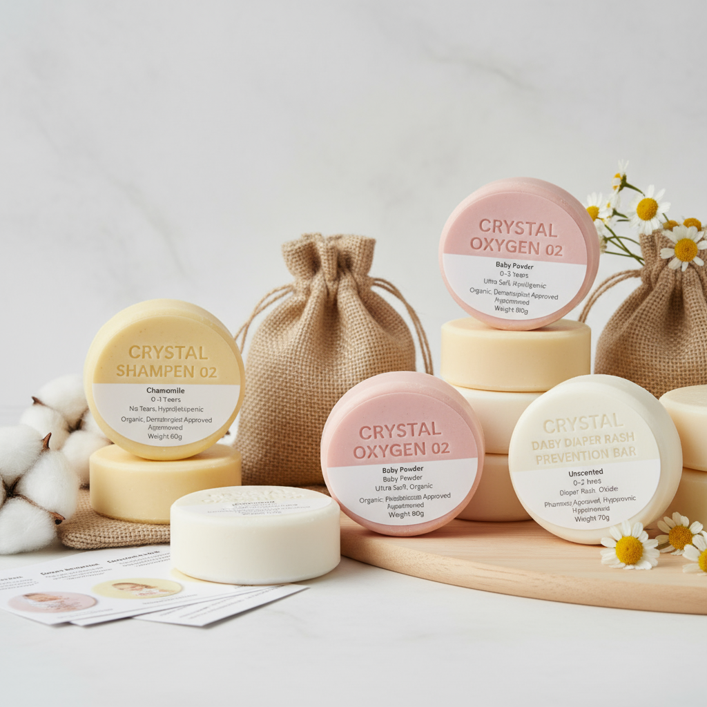 CRYSTAL OXYGEN O2 BABY AND CHILD SOLİD PRODUCT